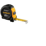 Gripper Series Power Tape, 1 in W x 30 ft L, SAE, Acrylic Coated Yellow Blade, Yellow/Black Case