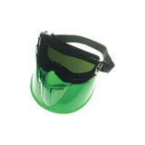 V90 Shield with Monogoggle XTR OTG Goggles, Universal, IRUV Shade 5.0 Lens, Anti-Fog, Black