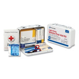 10 Person Vehicle First Aid Kit, Weatherproof Steel Case