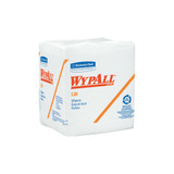 WypAll* L30 Wipers, White, 12 in W x 12-1/2 in L, 1/4 Fold, 90 per Pack/ 12 Pack per Case