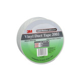 Vinyl Duct Tape 3903, White, 2 in x 50 yd x 6.5 mil