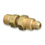 Brass Cylinder Adaptor, From CGA-580 Nitrogen To CGA-540 Oxygen