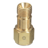 Check Valve, 9/16 in-18 TPI, Oxygen, Male/Female, B Size, Right Hand, 125 PSIG