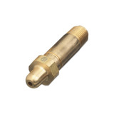 Regulator Inlet Nipples, Nitrous Oxide, 1/4"(NPT), 2 1/2", Brass, CGA-326