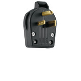 Plug and Receptacle, Angled Male Power Plug, Non-Grounding, Straight Blade, Universal, NEMA 6-30P/6-50P