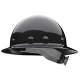 SuperEight  E1 Hard Hat, 8 Point Ratchet, Black