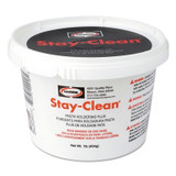 Stay-Clean Paste Soldering Flux, Tub, 1 lb