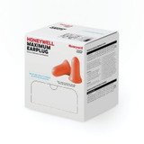 MAXIMUM Disposable Earplugs, Foam, Coral, Corded