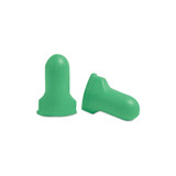MAXIMUM LITE Disposable Earplugs, Foam, Green, Uncorded, Poly Bag