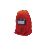 WH20 860P Leather Welding Helmet, SH10, Red, 860P, 2 in W, 4-1/4 in L