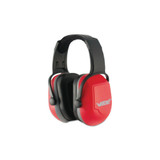 H70 VIBE Earmuff, 26 dB NRR, Red, Headband