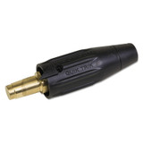 Quick-Trik Cable Connector, Single Dome-Nose Connection, 1/0 to 2/0 AWG Cap, Male