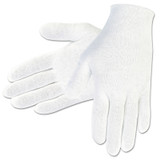 Lisle Cotton Inspector Gloves, 100% Cotton, Small