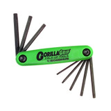 GorillaGrip Fold-Ups, 8 per Fold-Up, Torx Tip, Torx, T6 to T25