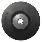 General Purpose Back-up Pad, 7 in x 5/8 in -11, 8500 RPM