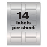 Avery® LABEL,ASSET TAG,112-PK,SV 61528 USS-AVE61528