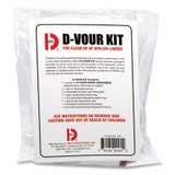 Big D Industries D'vour Clean-Up Kit, Powder, All Inclusive Kit, 6/carton 016900
