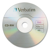 DISC,CD-RW,4X-12X,25/PK