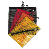 Vaultz® Mesh Storage Bags, Assorted Colors, 4/Pack VZ01211