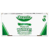 Crayola® MARKER,BROADLN,256/BX,AST 588201
