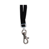 LANYARDS,NECK BRKWY 24,BK