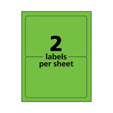 Avery® LABEL,SH,5.5X8.5,200,NEGN 05952 USS-AVE5952