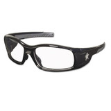 MCR™ Safety Swagger Safety Glasses, Black Frame, Clear Lens SR110