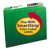 FOLDER,STR CUT,LTR,GN