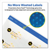 Avery® LABEL,2X3,GLOSSY,80PK,CLR 22822 USS-AVE22822