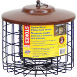 Stokes Select Black 2-Cake Metal Squirrel Proof Suet Feeder 38069