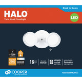 Halo Lumen Selectable White Dusk to Dawn LED Floodlight Fixture