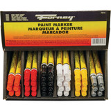 Forney 48-Piece Nib Point Paint Marker Display Set 70816