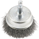 Forney 2 In. 1/4 In. Hex Fine Drill-Mounted Wire Brush 72730