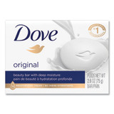 Dove® White Beauty Bar, Light Scent, 2.6 Oz, 36/carton 61073CT