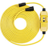 Southwire 50 Ft. 12/3 Heavy-Duty GFCI In-Line Extension Cord 26020150-1