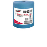 X80 Heavy-Duty Cloth, Blue, 12.2 in W x 12.4 in L, 475 Sheets/RL, Jumbo Roll