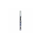 Pentel® White Permanent Marker, Fine Bullet Tip, White 100W-S
