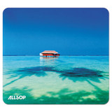 Allsop® Naturesmart Mouse Pad, 8.5 x 8, Tropical Maldives Design 31625