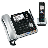 AT&T® Tl86109 Two-Line Dect 6.0 Phone System With Bluetooth TL86109