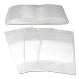C-Line® Write-On Poly Bags, 2 Mil, 4" X 6", Clear, 1,000-carton 47246 USS-CLI47246