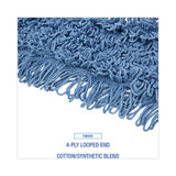 Boardwalk® Dust Mop Head, Cotton-synthetic Blend, 48" X 5", Blue BWK1148 USS-BWK1148