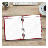 Brownline® BOOK,APPT,DAILY,8X10,RD C550C.RED USS-REDC550CRED