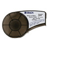BMP21 Plus Series B-430 Clear Polyester Component/Panel Label, 16 ft L x 0.75 in W, Black on White