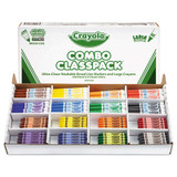 Crayola® CRAYON,W-MARKR,256BX,AST 523348 USS-CYO523348