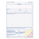 TOPS™ Proposal Form, Three-Part Carbonless, 11 x 8.5, 50 Forms Total 3850