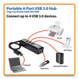 USB,HUB,4 PORT 3.0,BK