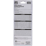 Safety Works 2.0 Diopter Magnifying Clear Frame Safety Glasses with Clear Anti-Scratch Lenses