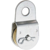 National 3213 1-1/2 In. O.D. Single Fixed Eye Steel Rope Pulley N195800