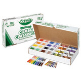 Crayola® Crayons And Markers Combo Classpack, Eight Colors, 256-set 523349 USS-CYO523349