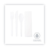 Eco-Products® KIT,PLANTWARE CUTLERY,WH EP-S015 USS-ECOEPS015